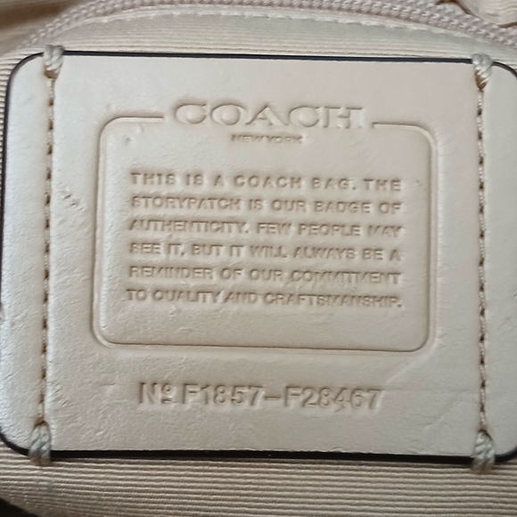 Coach Ava Tote Bag - Tan - Picture 9 of 16